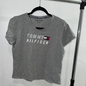 Tommy Hilfiger Heather Gray Short Sleeve Tee